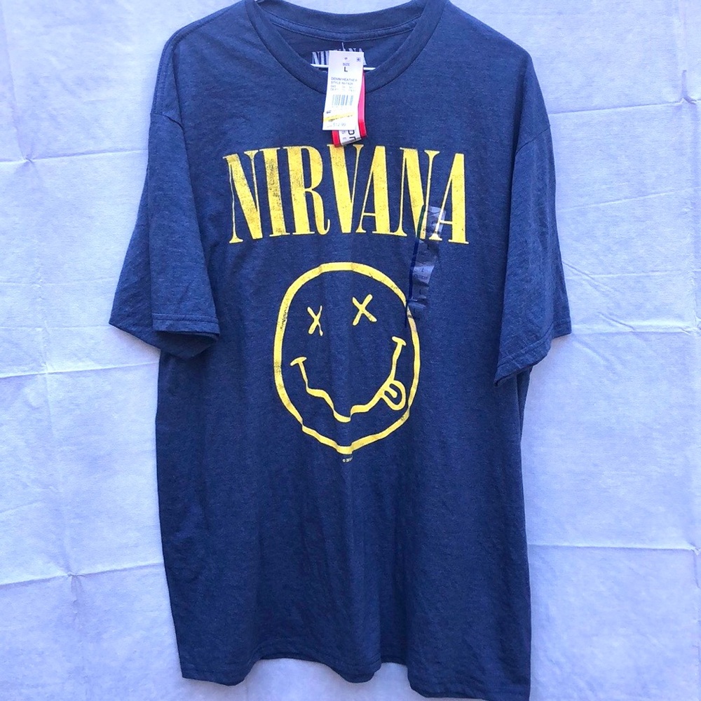 NWT Mens Nirvana shirt size L